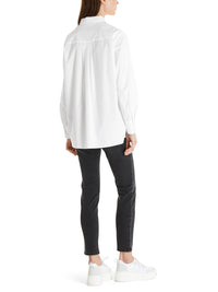 MarcCain Loose Blouse with Pleated Details TA5105W93