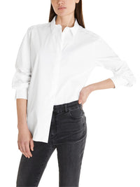 MarcCain Loose Blouse with Pleated Details TA5105W93