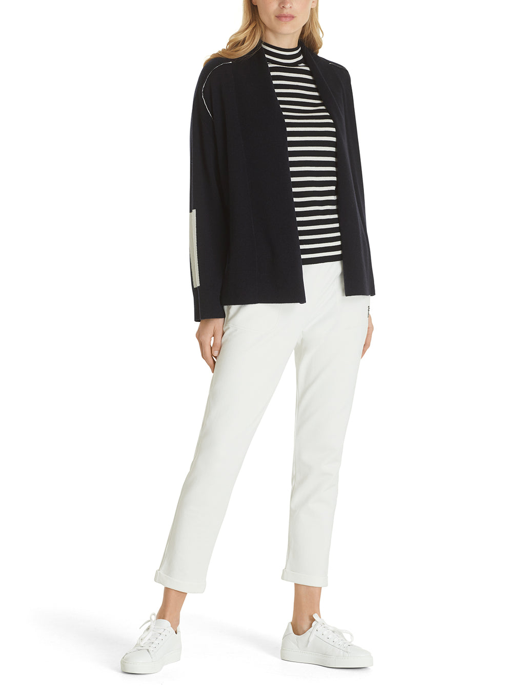 MarcCain Cardigan with contrasting patches TS3920m81