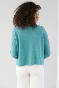 Mia Fratino Reverse Button Cardigan 19115