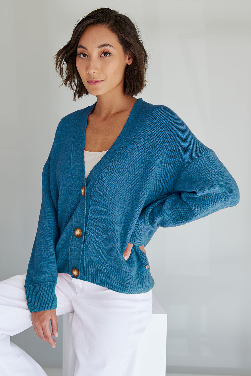 Mia Fratino Thea Button Cardigan 20208