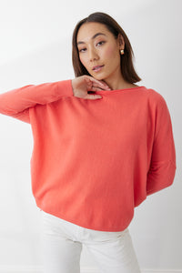 Mia Fratino Bobbi Boatneck Top 23508