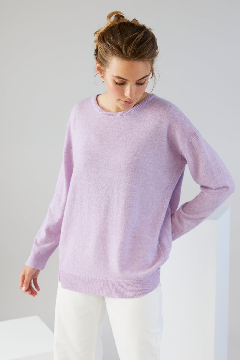 Mia Fratino Ivy Exposed Crew Sweater 22110