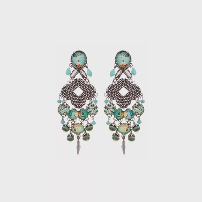 Ayala Bar Clover Blooms, Acrus Earrings R1868