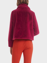 Marccain Faux Fur Short Jacket Rc1205w63