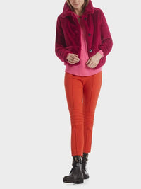 Marccain Faux Fur Short Jacket Rc1205w63