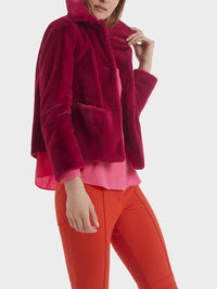 Marccain Faux Fur Short Jacket Rc1205w63