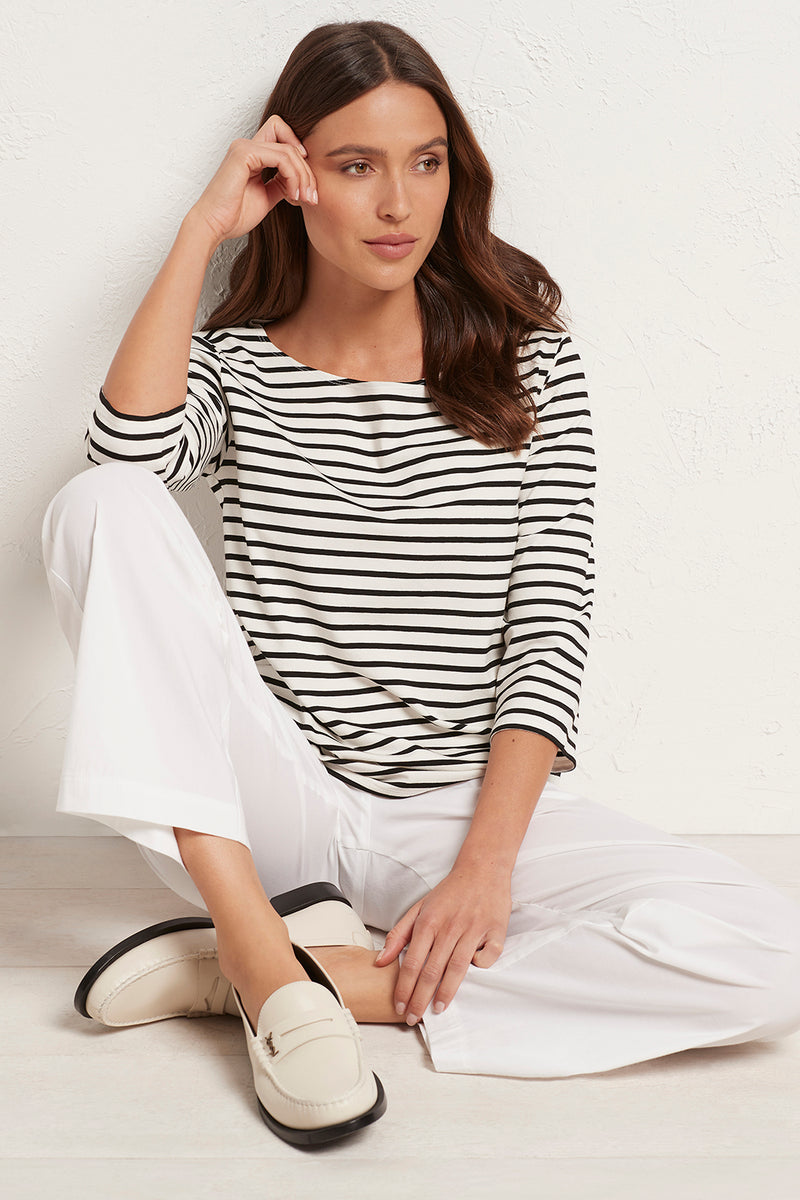 Mela Purdie Relaxed Boat Neck F527 2630