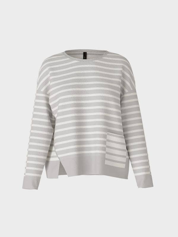 Marccain Stripe Sweater Ss4113m72
