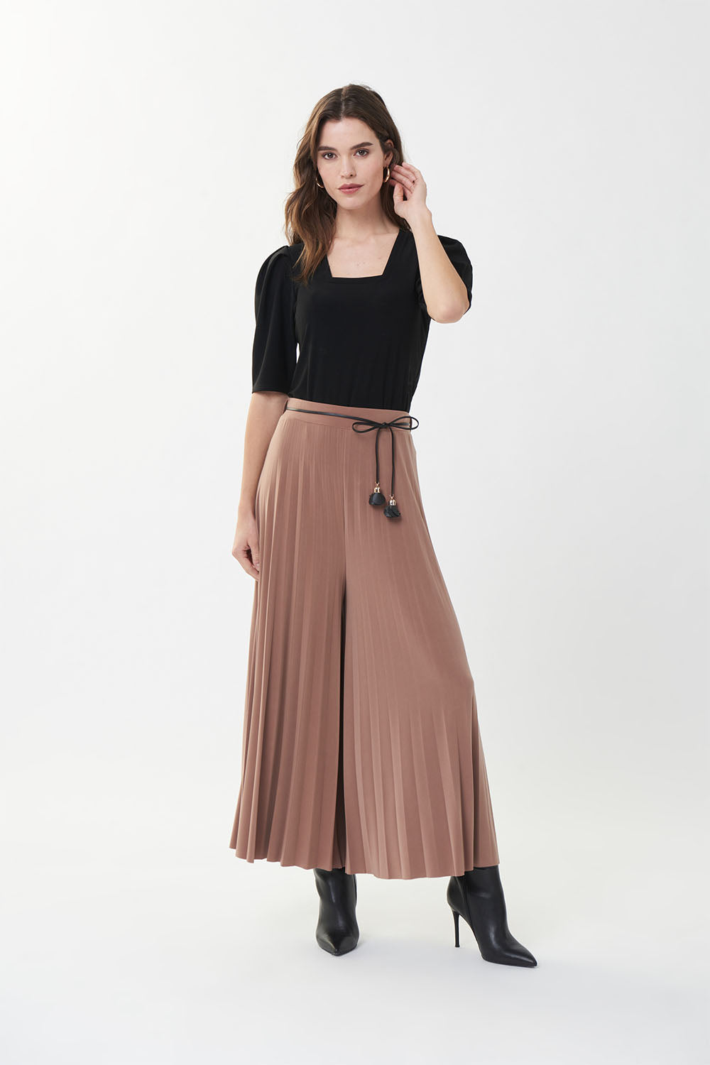 Joseph Ribkoff Pleated Culotte Pant Jr223236