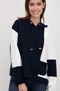 Monari Colour Block  Hooded Top M406805