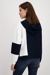 Monari Colour Block  Hooded Top M406805