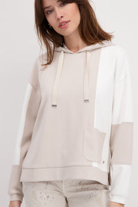 Monari Colour Block  Hooded Top M406805