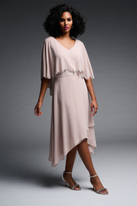 Joseph Ribkoff Chiffon Beaded Dress Jr223730