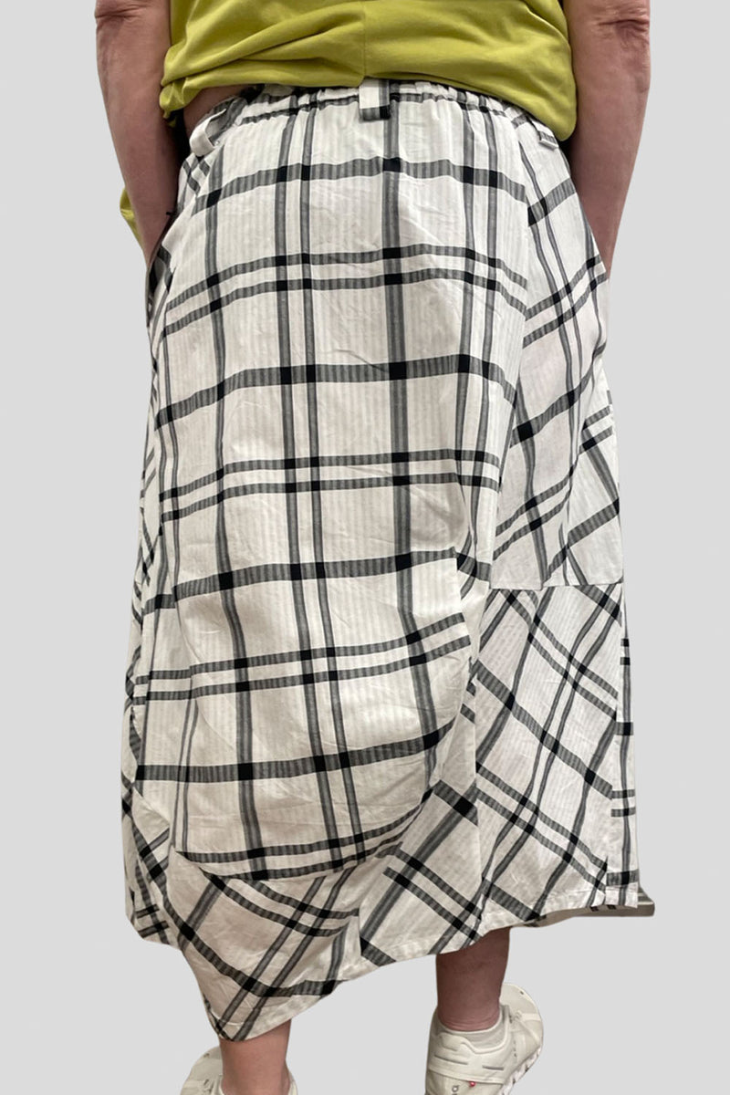 Moyuru Check Skirt M221612