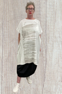 Moyuru Paint Squiggle Dress M221014