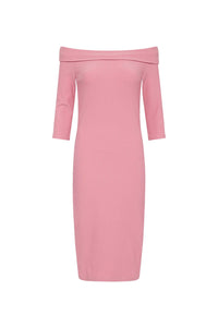 Moss & Spy Pina Off Shoulder Dress Ms032003