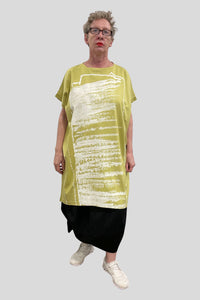 Moyuru Paint Squiggle Dress M221014