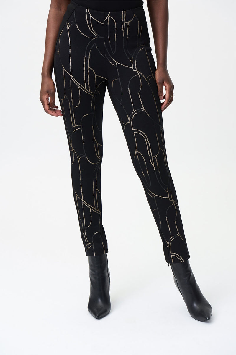 Joseph Ribkoff Sequin Print Pant Jr224185