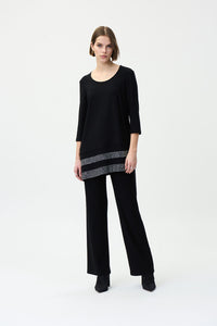 Joseph Ribkoff  Mesh Panel Tunic Jr224308