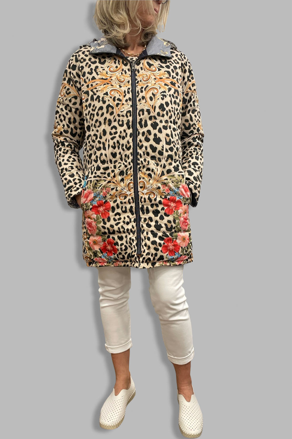 Johnny Was Milly Tiani Parka Reversible C43322-8