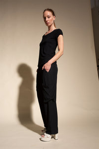 Mela Purdie Scoop Neck T F01 272