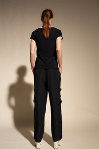 Mela Purdie Scoop Neck T F01 272