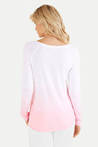 Juvia Dip Dye L/Sleeve Top J81515110