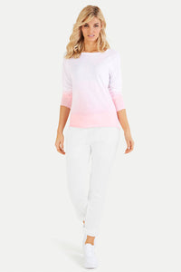 Juvia Dip Dye L/Sleeve Top J81515110