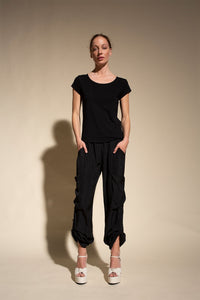 Mela Purdie Scoop Neck T F01 272