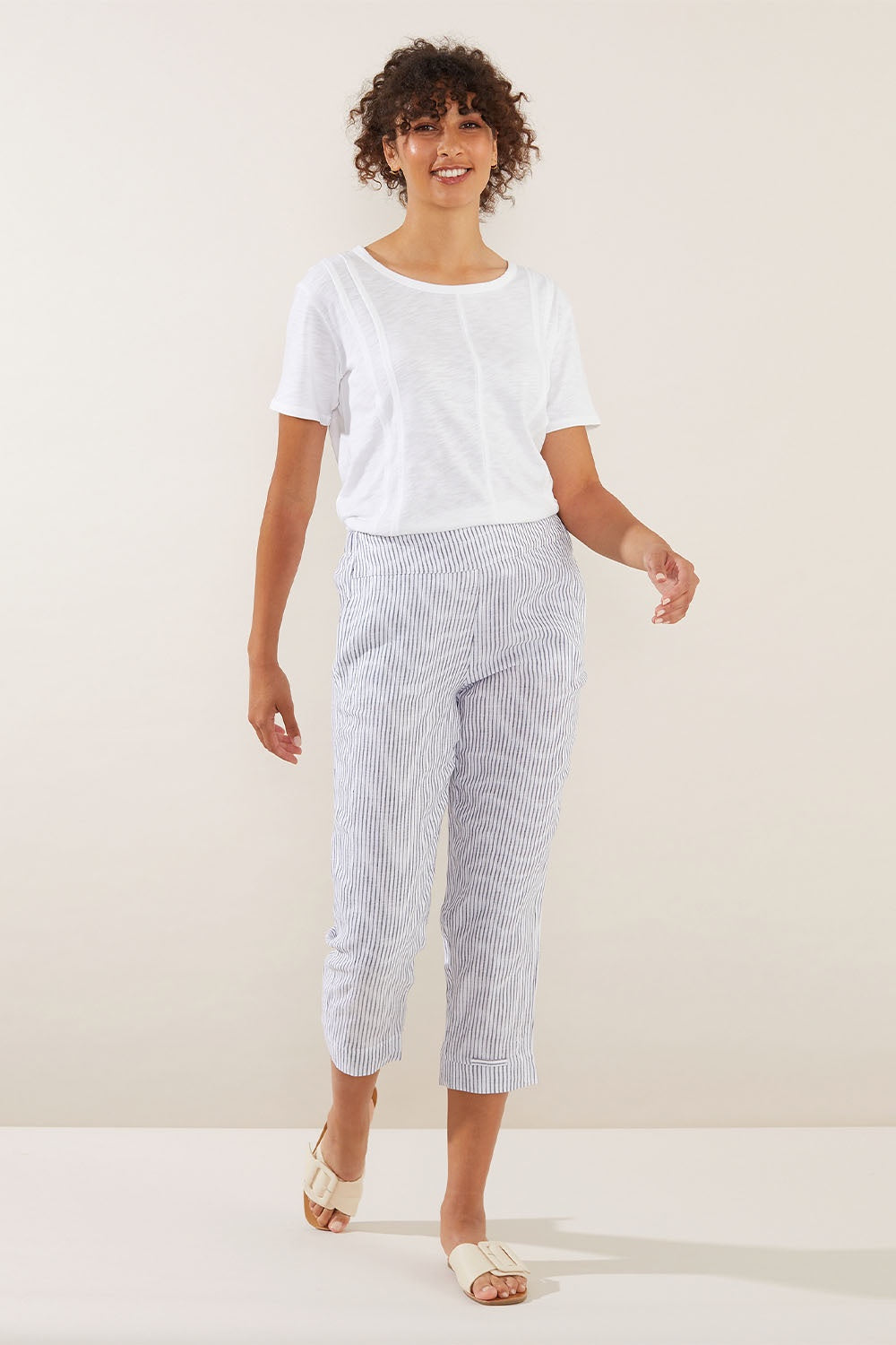 Yarra trail linen pants discount