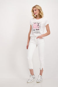 Monari Pearl Detail Jeans M407015