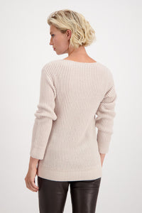 Monari Rib Knit Jumper M805842