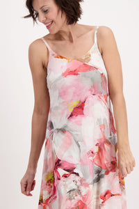 Monari Floral Print Midi Dress M407011