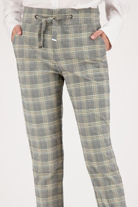 Monari Check Trouser M805749