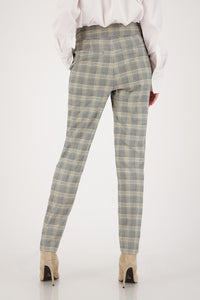 Monari Check Trouser M805749