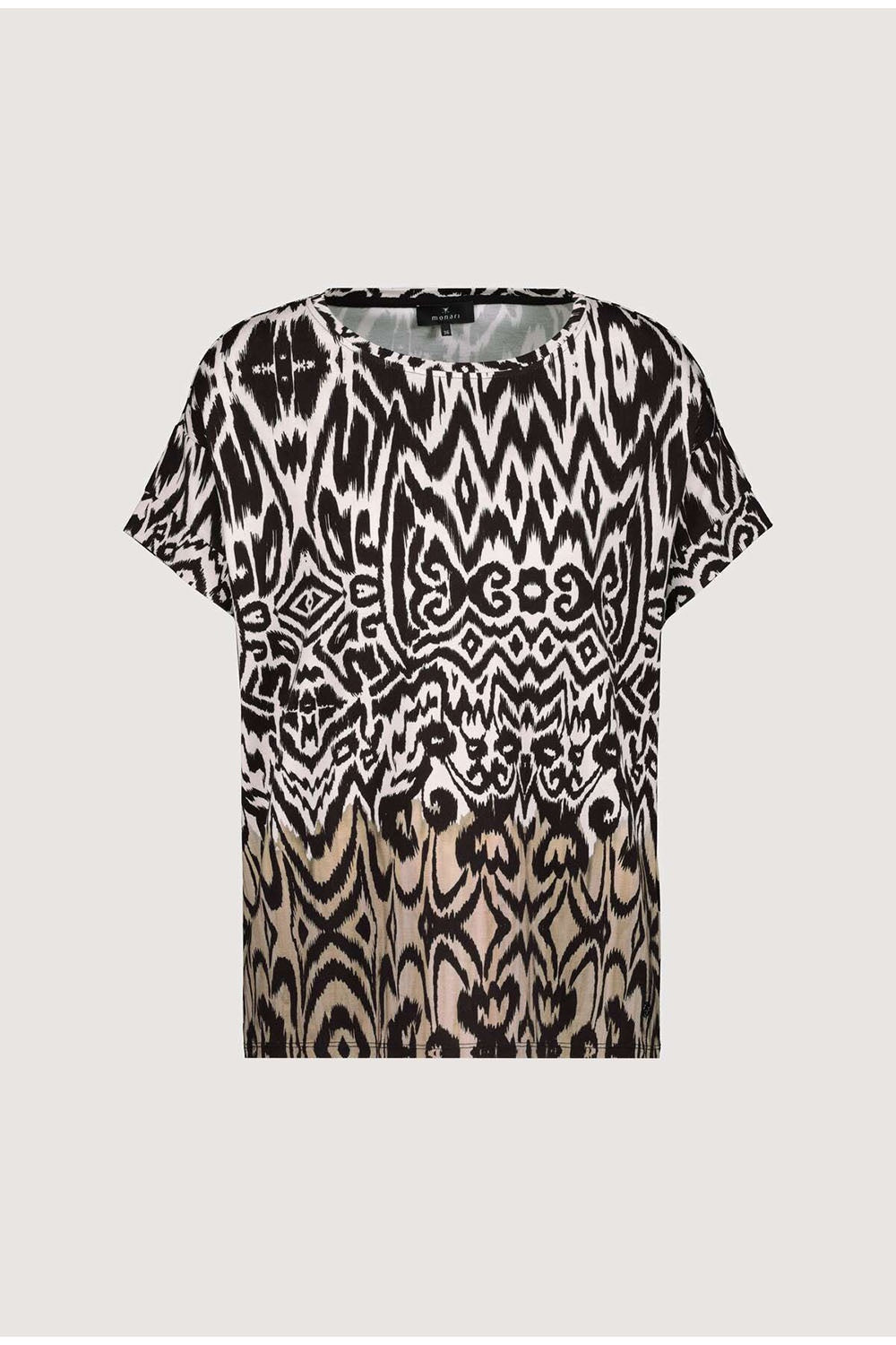 Monari Ikat Print T Shirt M407295