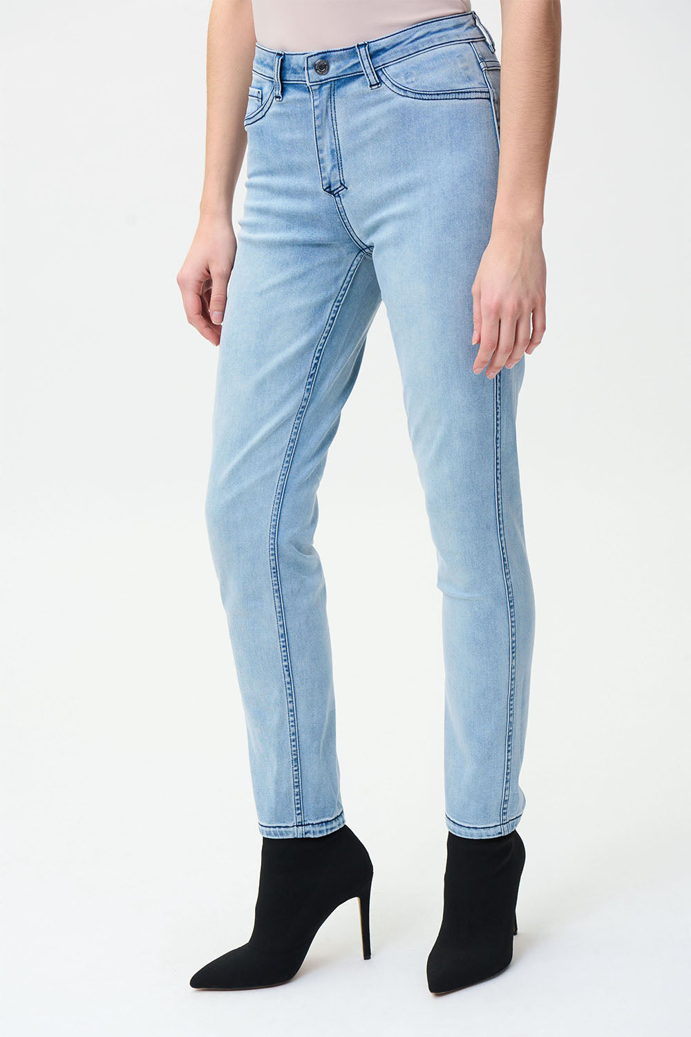 Joseph Ribkoff Reversible Paisley Jeans Jr224935