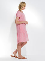 Marco polo Short Sleeve Linen dress YTMS39232