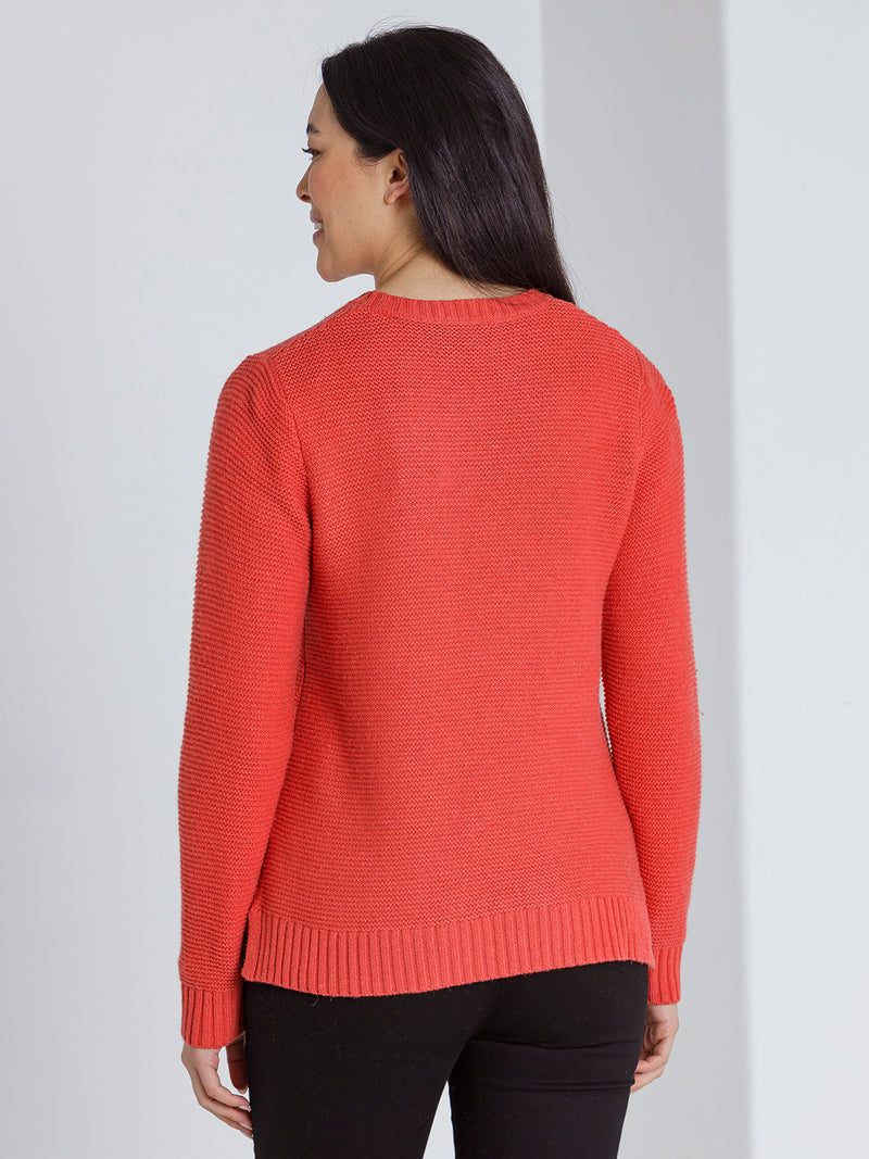 Marco Polo L/S Chunky Knit Sweater 33439